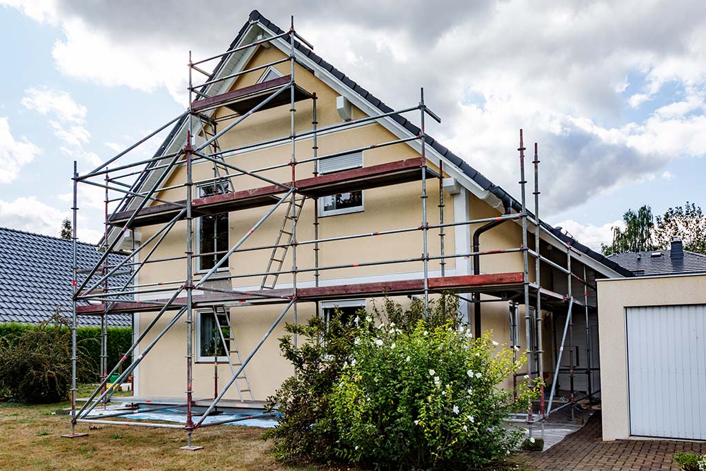 Scaffolding structure